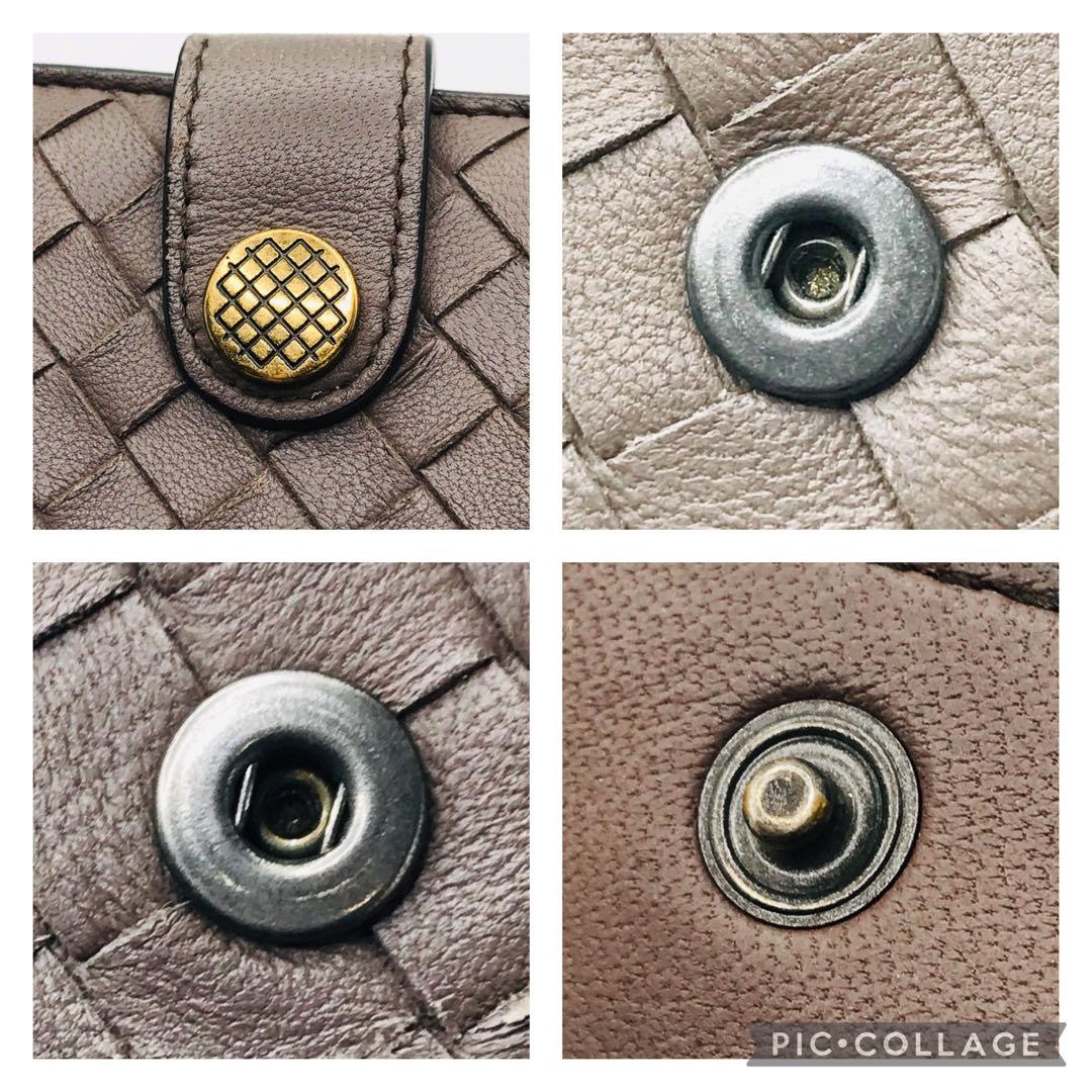 ボッテガ ヴェネタ✨ イントレチャート コンパクトウォレット 二つ折り財布