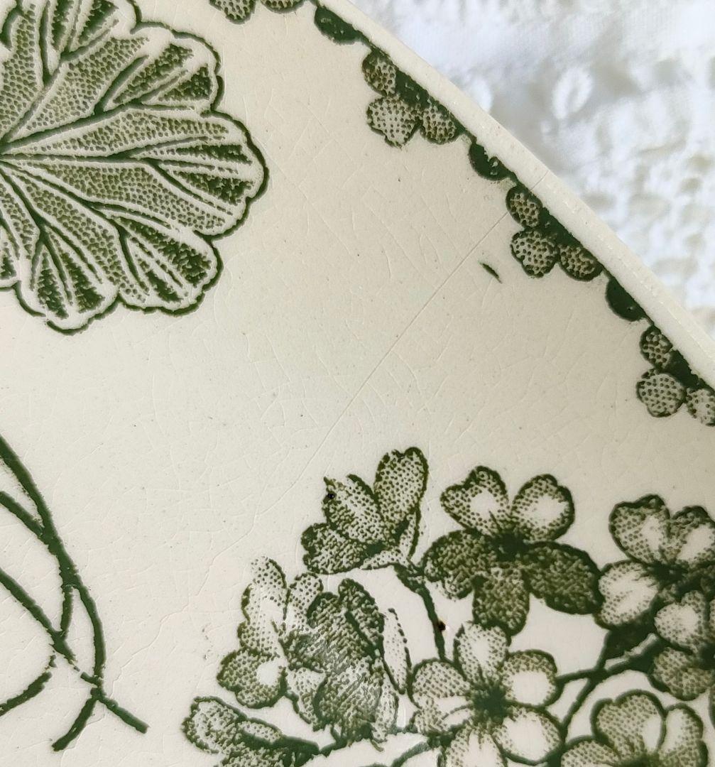 希少　美品　サルグミンヌ　Géranium　コンポティエ　フランスアンティーク