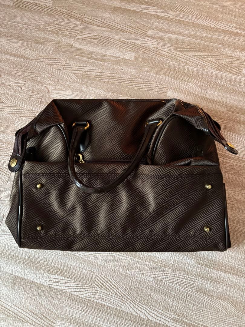 BALENCIAGA バレンシアガ　ボストンバッグ ブラウンACE