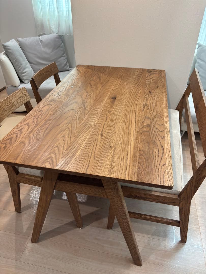 ウニコunico ADDY アディ ダイニングテーブル W135