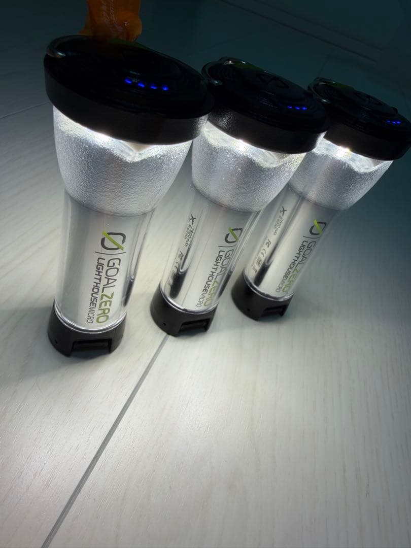GOAL ZERO LIGHTHOUSE 3個セット