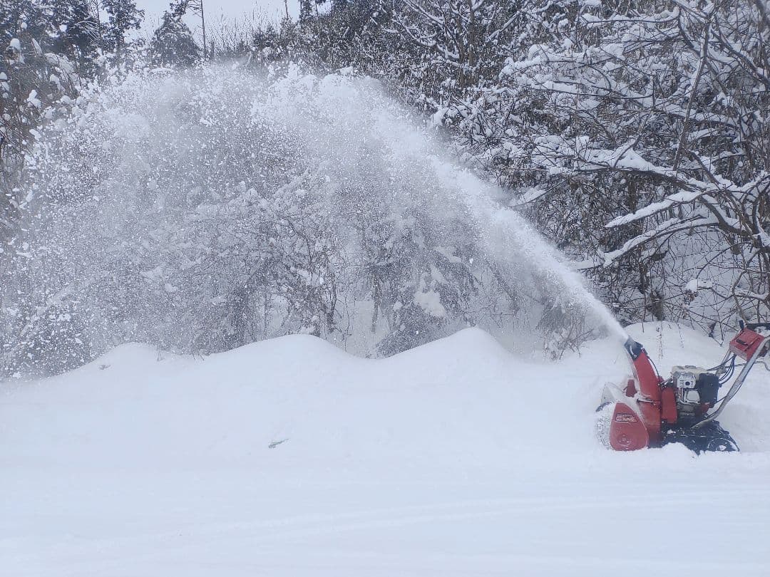 セル始動OK！ホンダHS55　中古除雪機　岐阜県