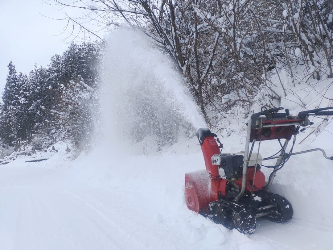 セル始動OK！ホンダHS55　中古除雪機　岐阜県
