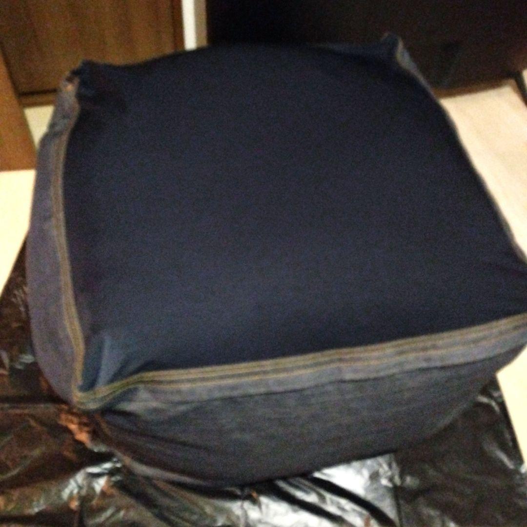 無印良品 体にフィットするソファ大・綿デニムネイビーセット 65×65×43cm