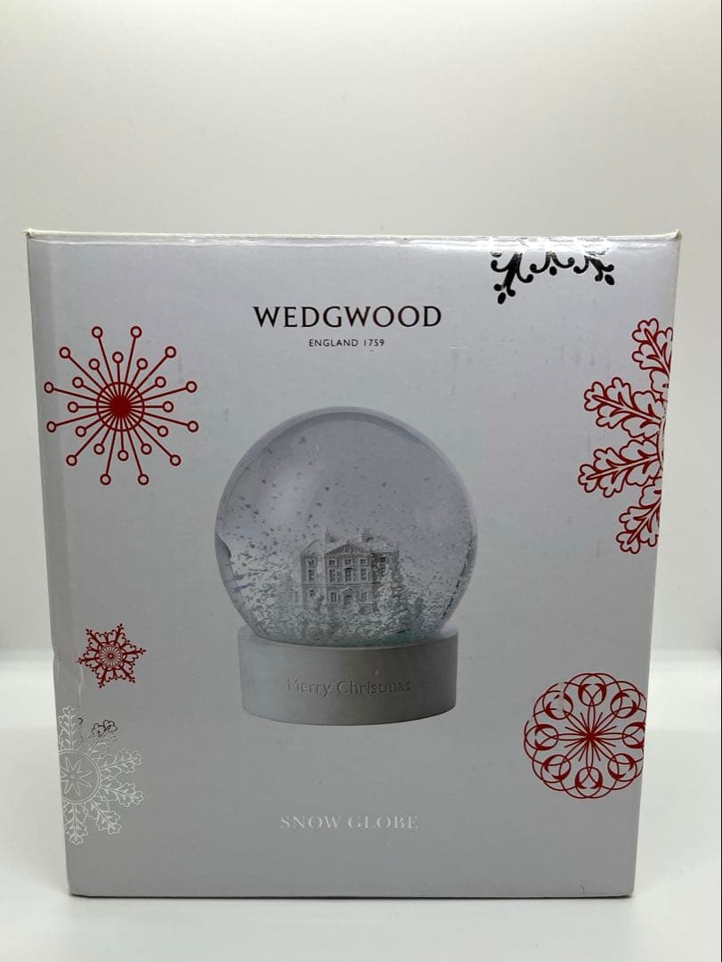箱あり希少2016年 ウェッジウッド スノーグローブ