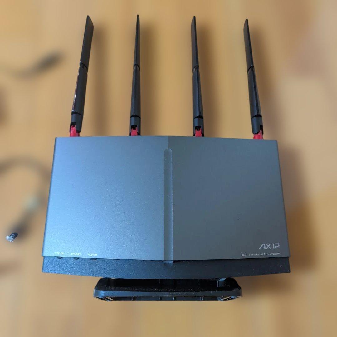 無線WIFI ルーター　BUFFALO AX12