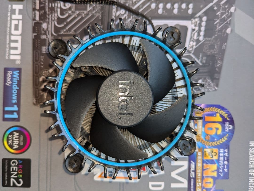 CPU Core i5 12400F & ASUS PRIME H610M-A D4