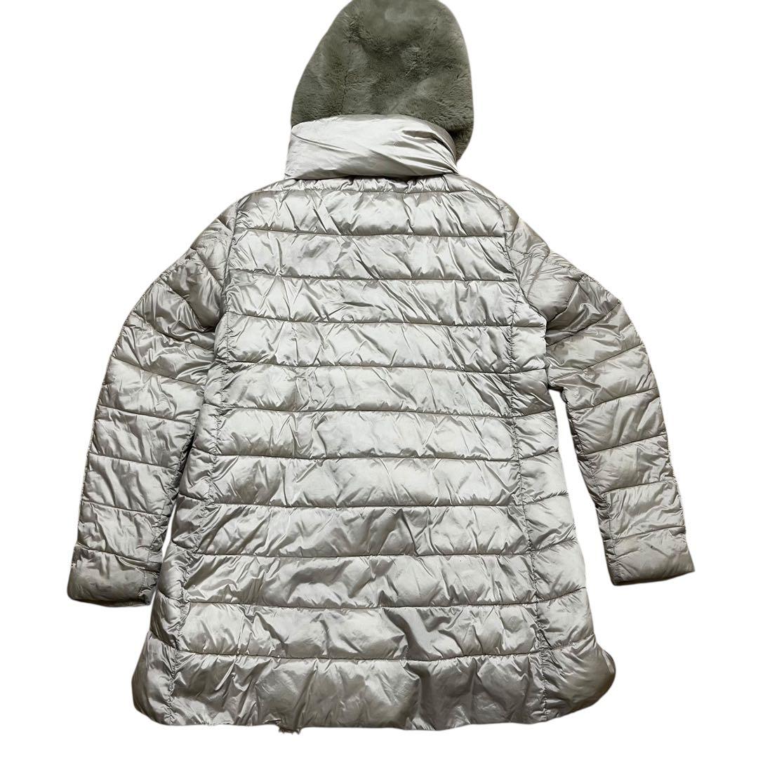 セーブザダック ダウンジャケット リバーシブル　ボア フルジップ