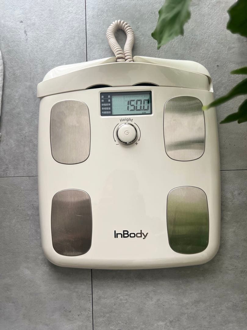InBody 体脂肪計・体組成計 ホワイト