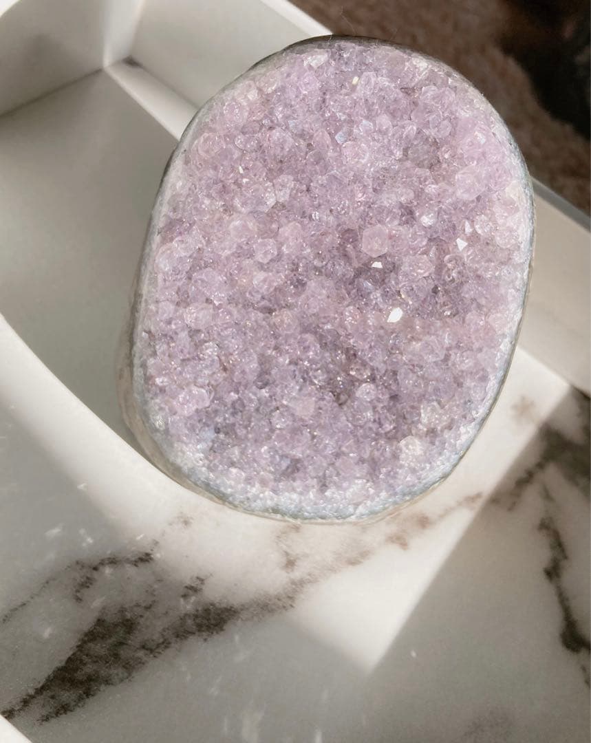 ブラジル産  アメジスト  クラスター  ドーム 天然石