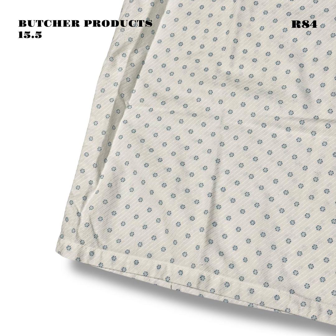 ★限定出品★ BUTCHER PRODUCTS 半袖 シャツ ホワイト 15.5