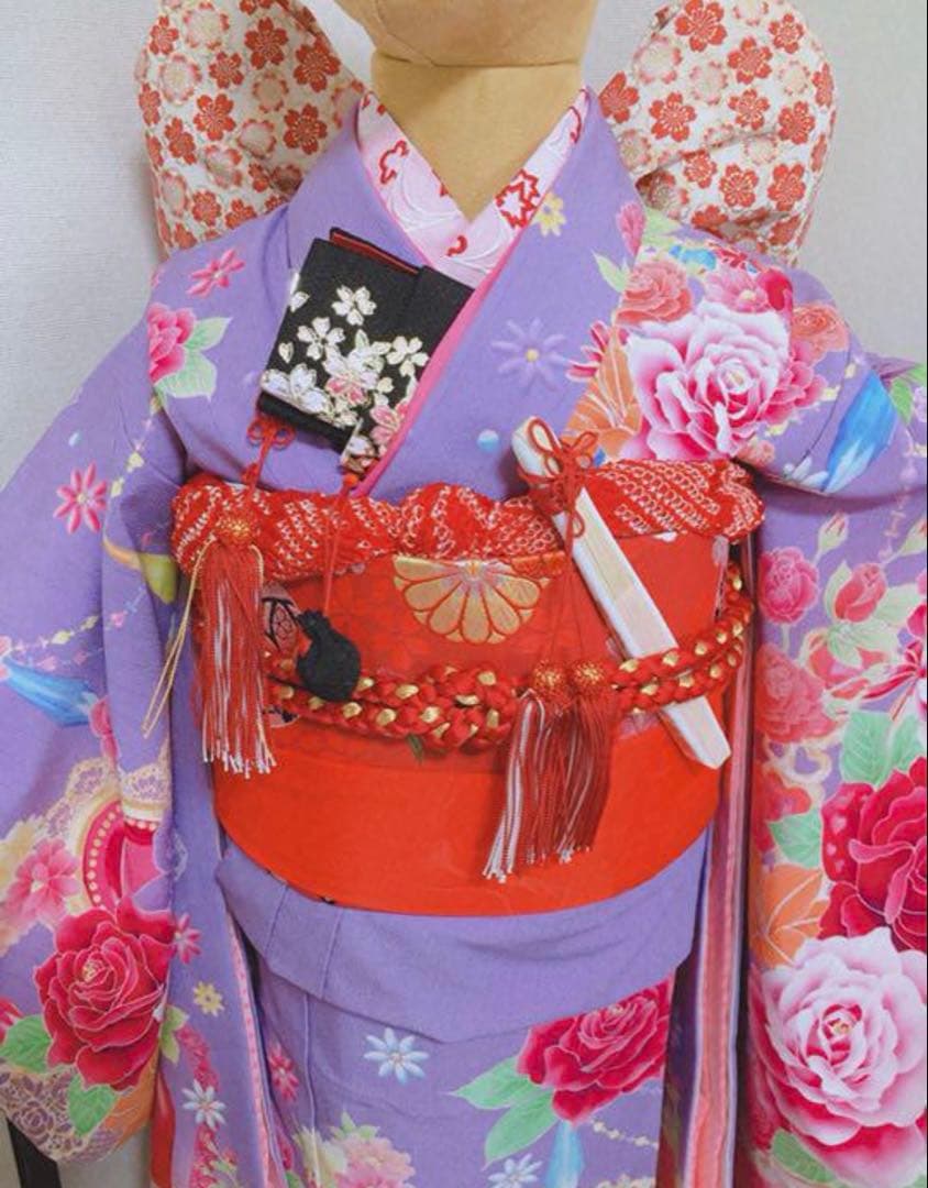 七五三7歳着物セット。