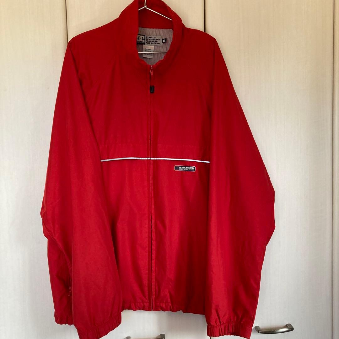 90's DC SHOE 初期ナイロンジャケット リフレクター Y2K美品　XL