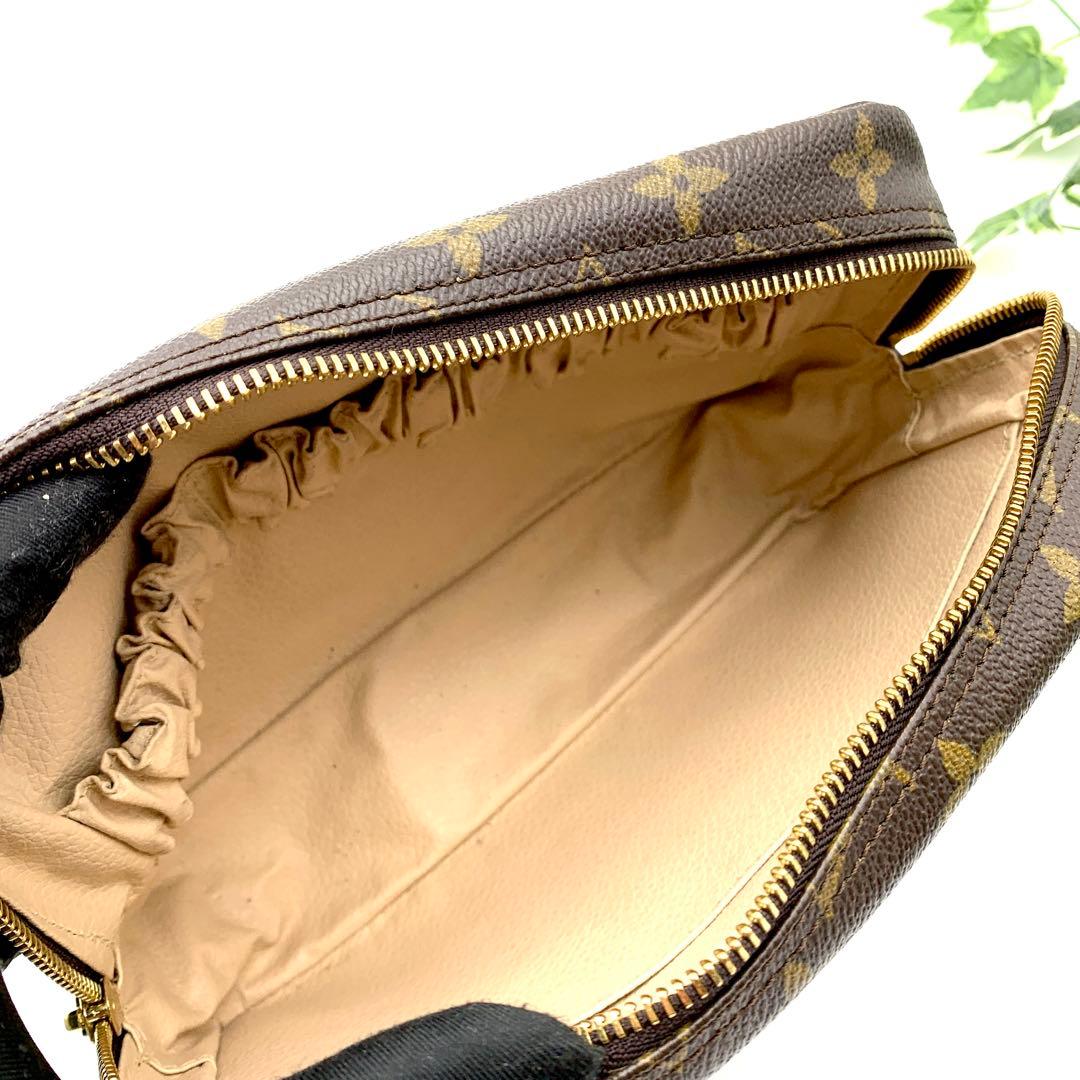 LOUIS VUITTON モノグラム コスメポーチ 大容量 良品