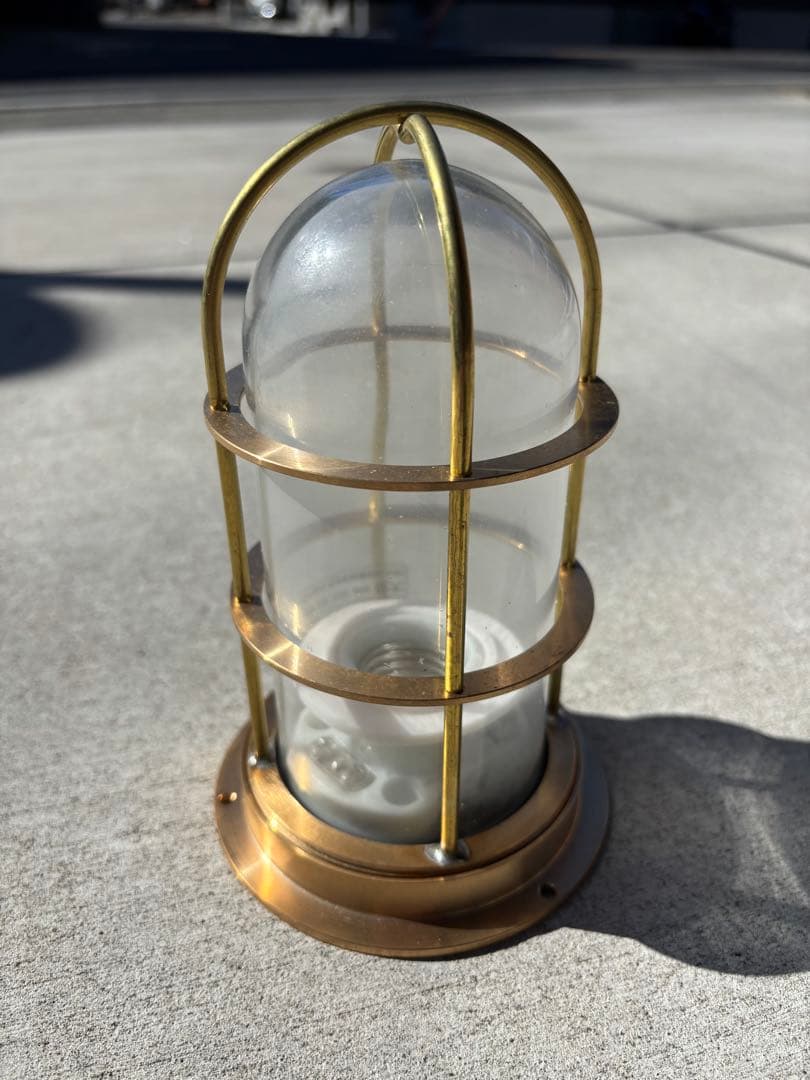 松本船舶電機製作所 マリンランプ１号 デッキゴールド