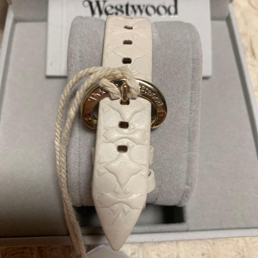 新品⭐︎VivienneWestwood 腕時計 オーブ ホワイト文字盤 白ベルト