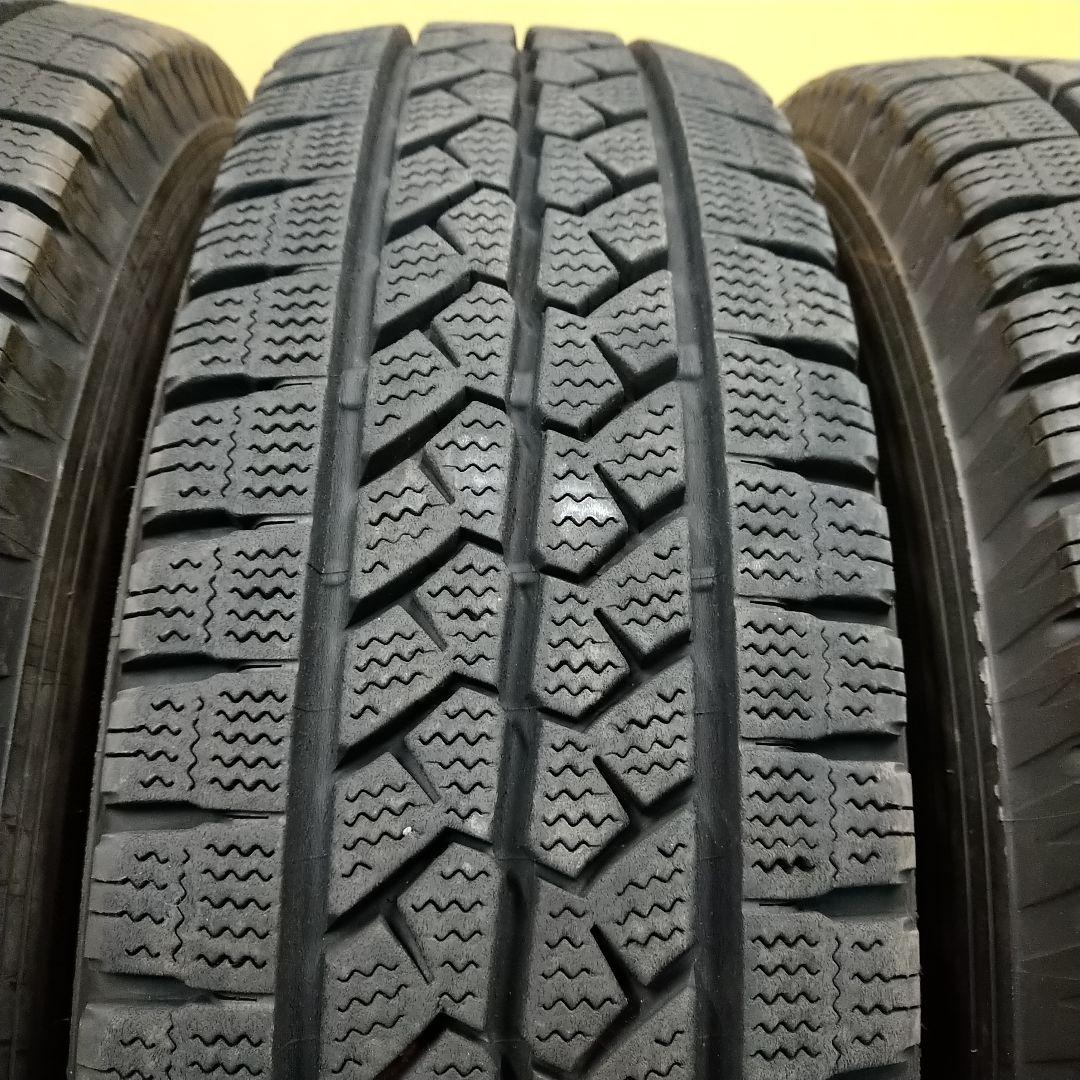 ★バリ山 195/80R15LT ブリヂストン ブリザック VL1 21年製4本
