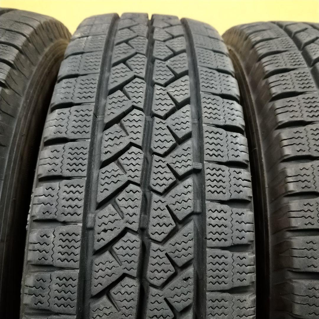 ★バリ山 195/80R15LT ブリヂストン ブリザック VL1 21年製4本
