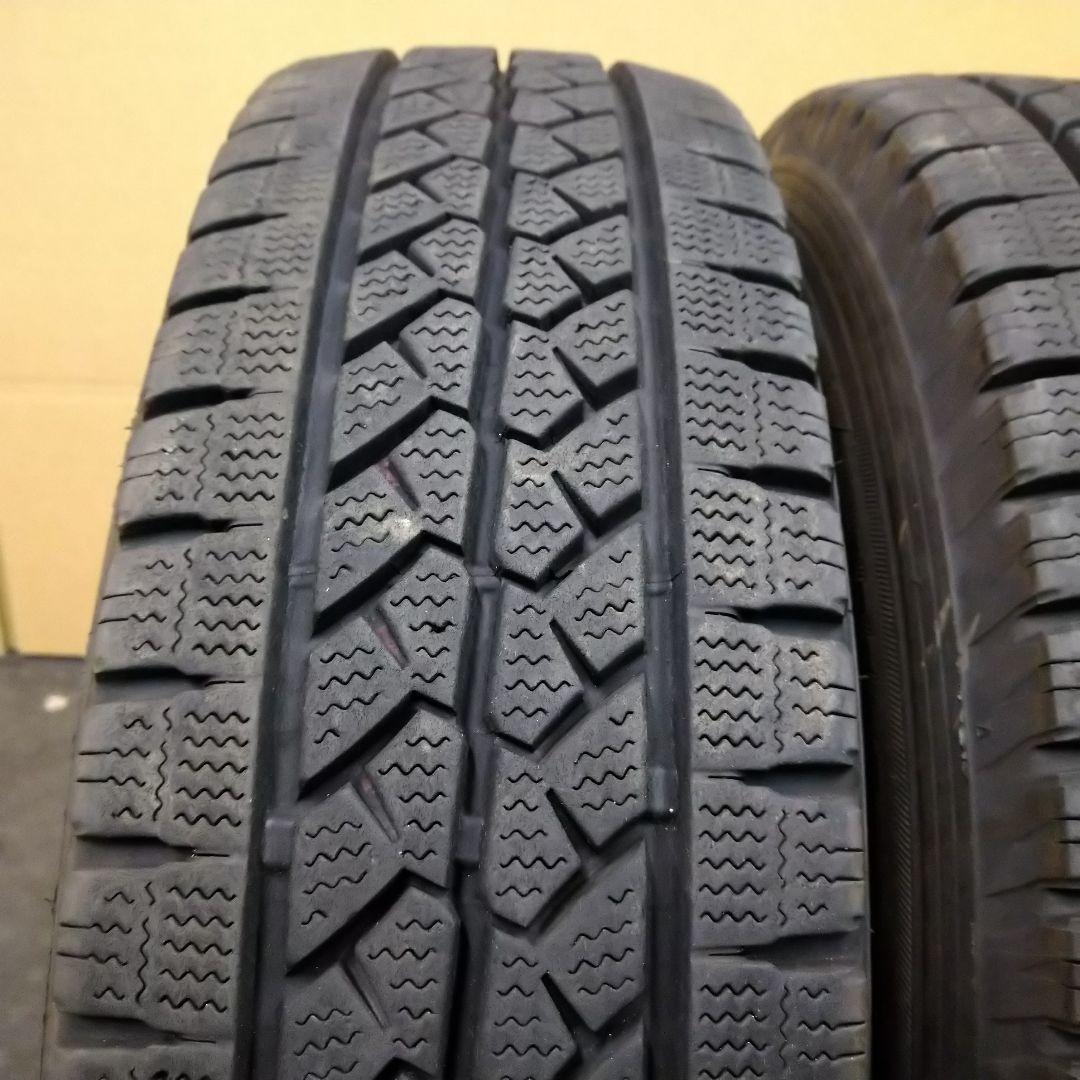 ★バリ山 195/80R15LT ブリヂストン ブリザック VL1 21年製4本