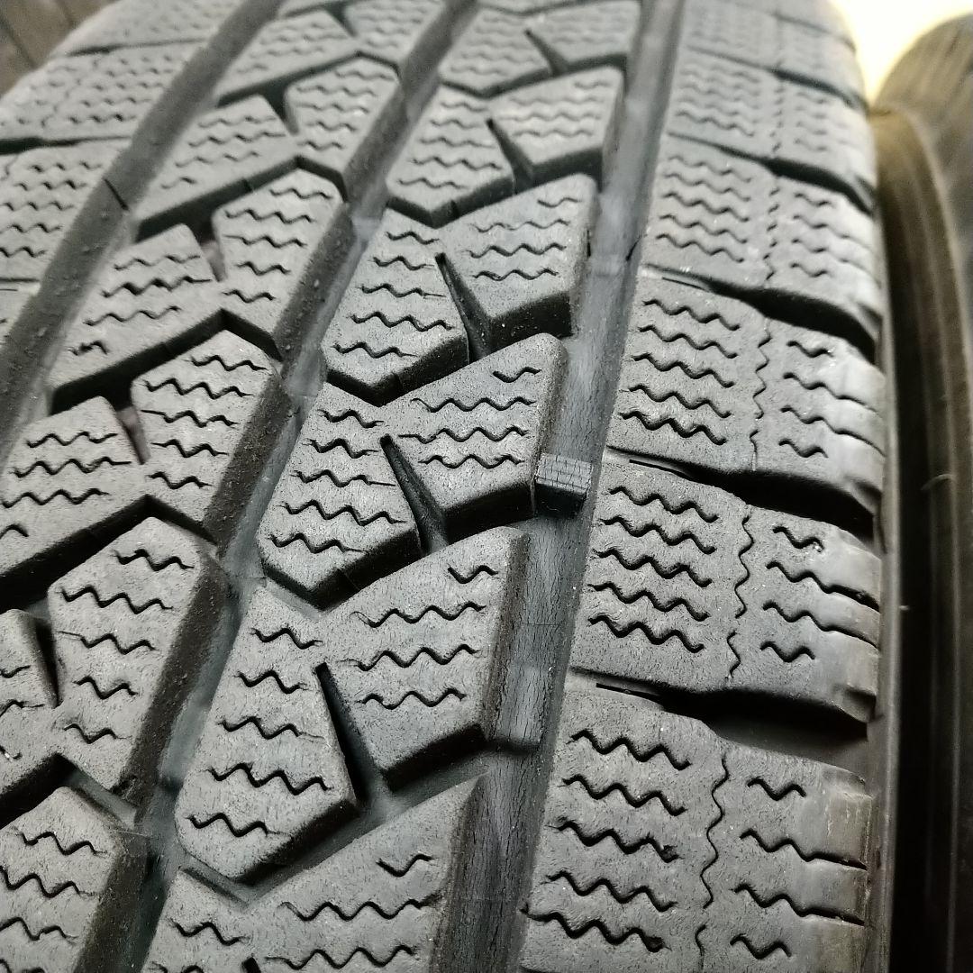 ★バリ山 195/80R15LT ブリヂストン ブリザック VL1 21年製4本