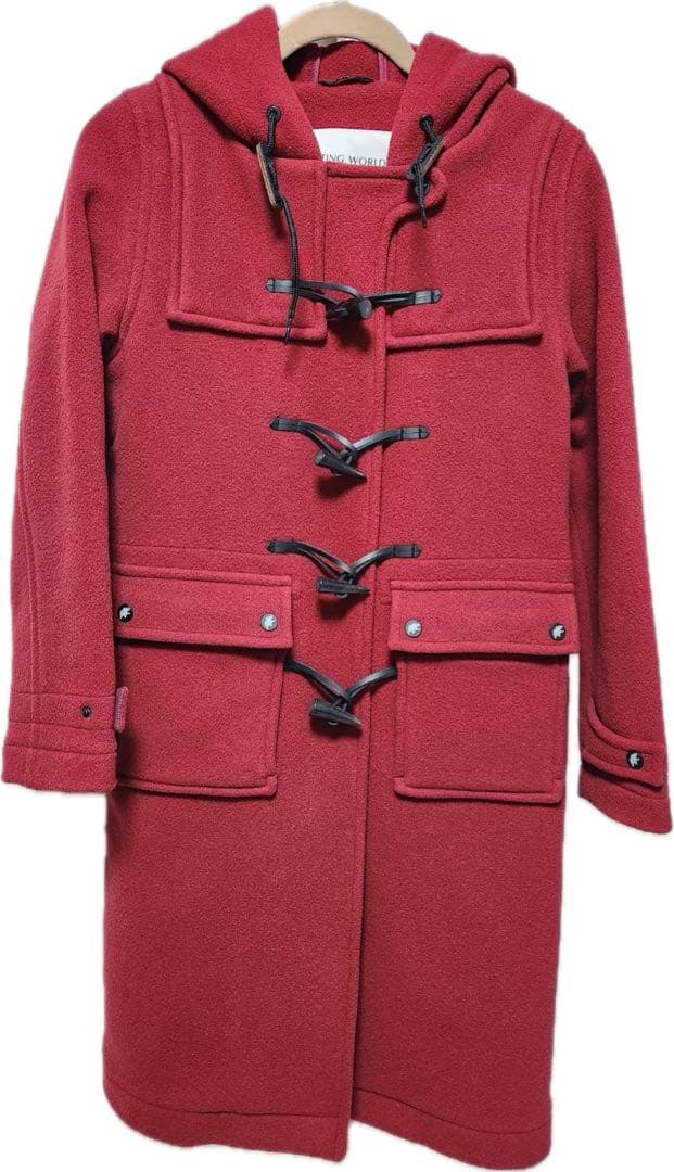 【極美品】HUNTING WORLD ダッフルコート イギリス製　定価14万