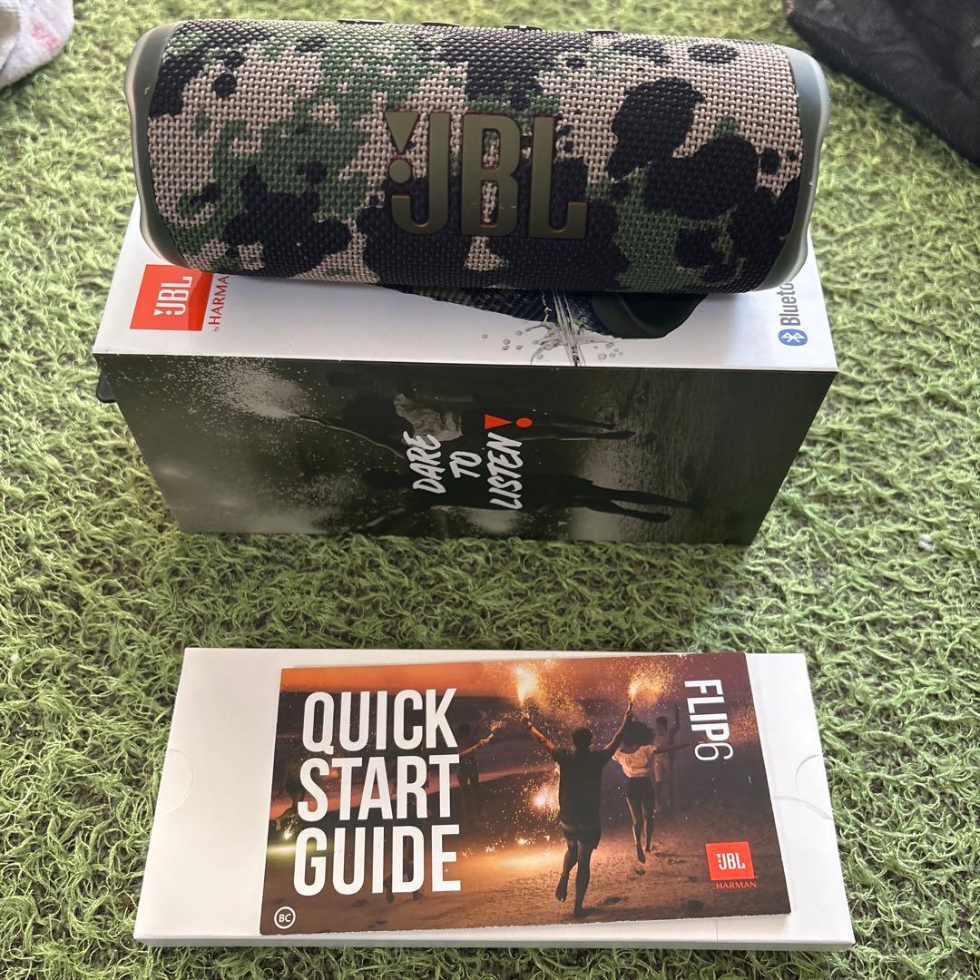JBL FLIP6 ワイヤレススピーカー 迷彩