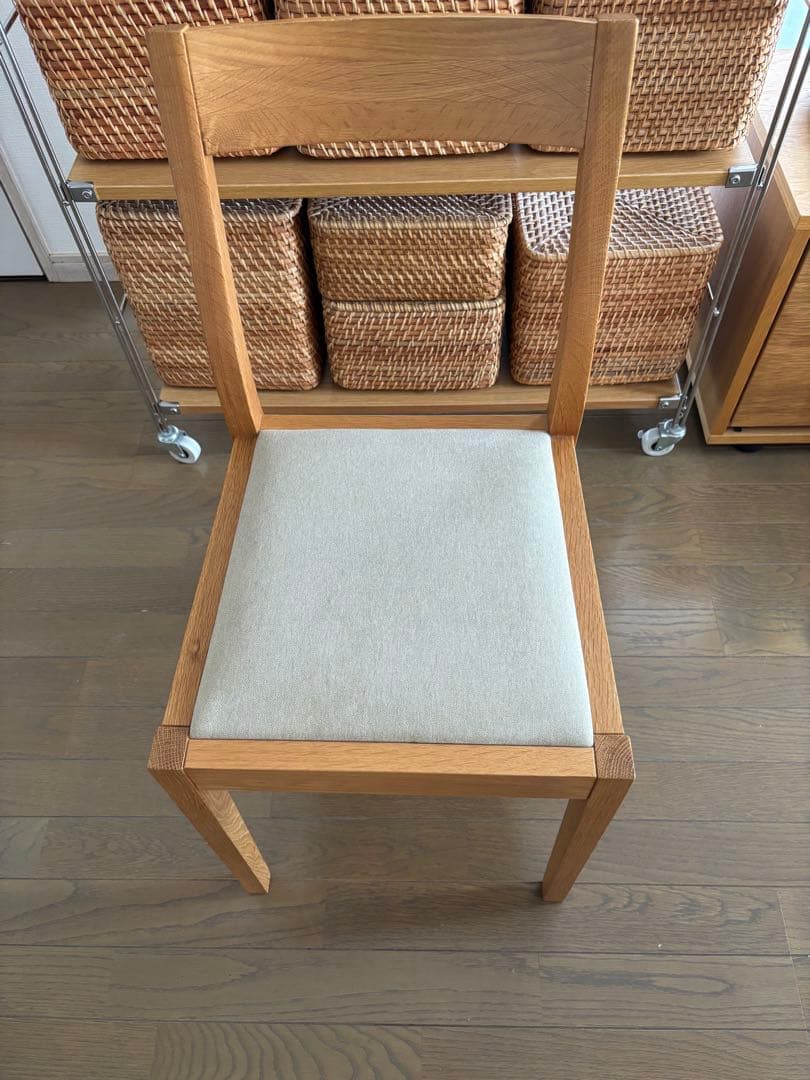 無印良品 オーク材チェア（B）