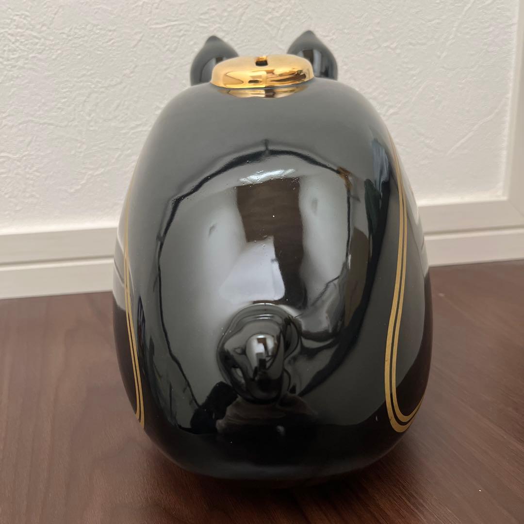 HARLEY-DAVIDSON 豚型貯金箱 黒