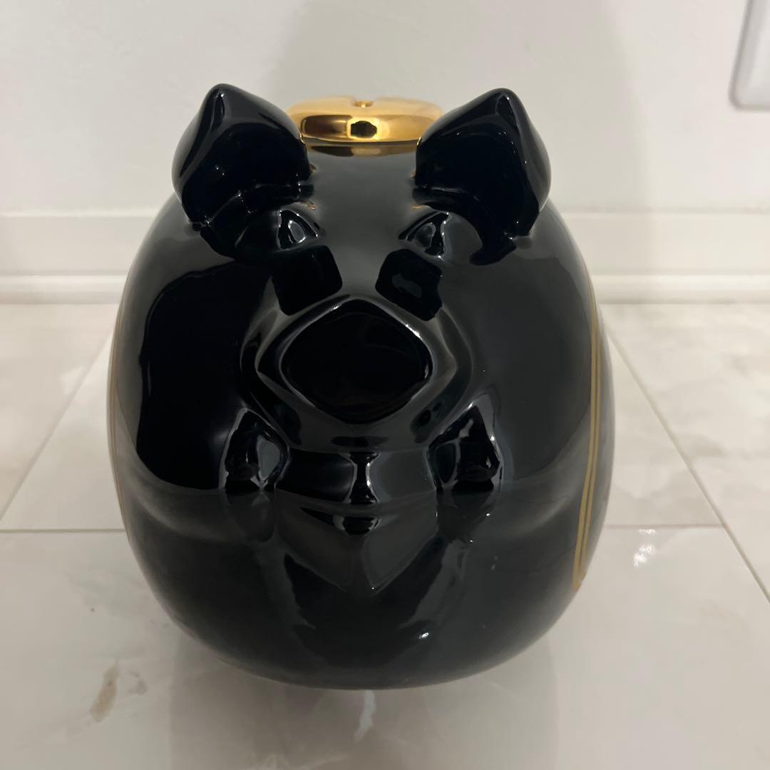 HARLEY-DAVIDSON 豚型貯金箱 黒