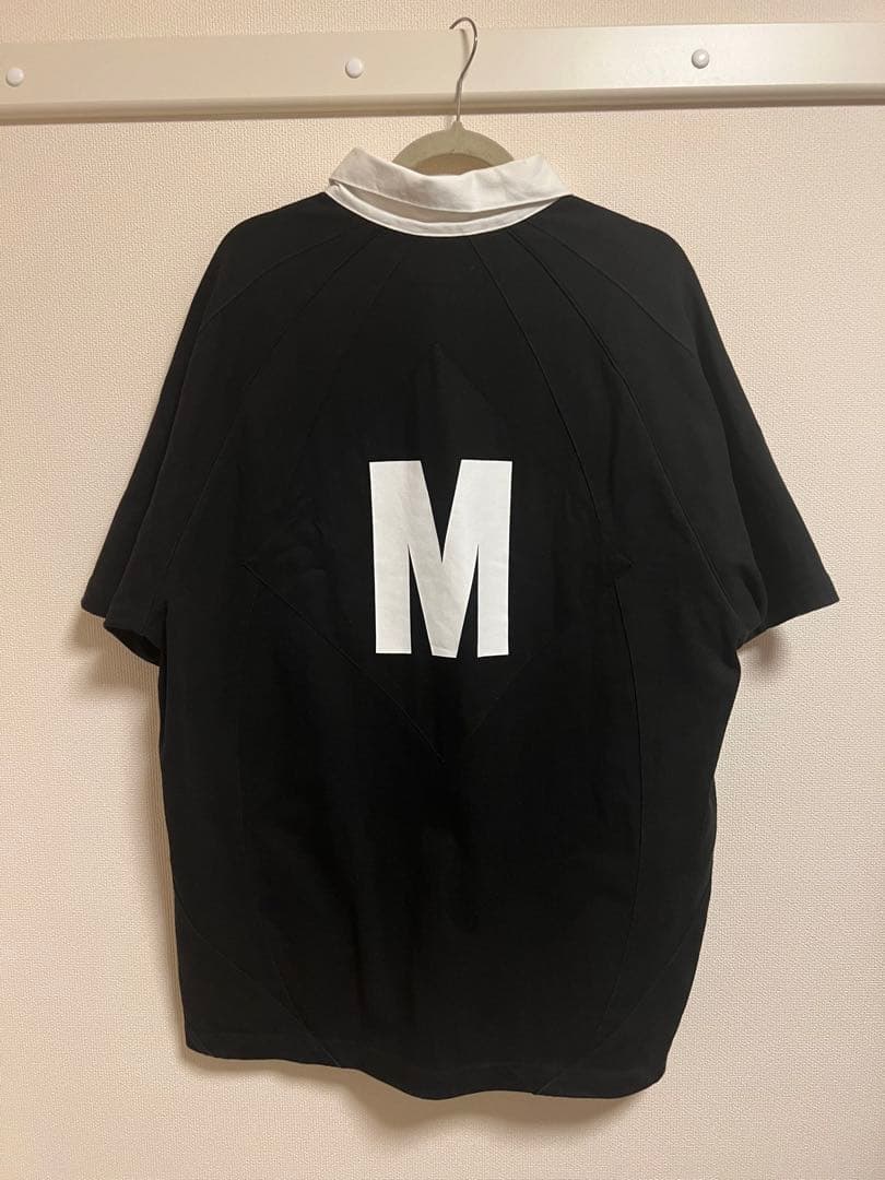 Supreme S/S Rugby Black XL ラガーシャツ ボックスロゴ
