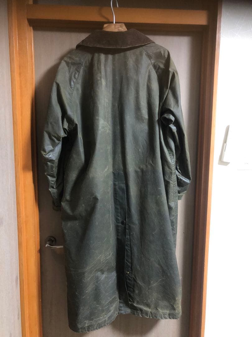 バブアー バーレー ９０年頃c42 フード付き