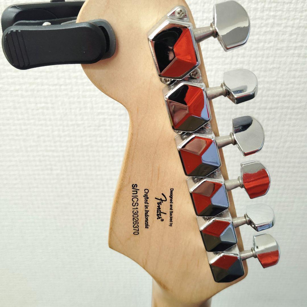 【T】Squier by Fender　ソニックブルー　チューナー・ケース付