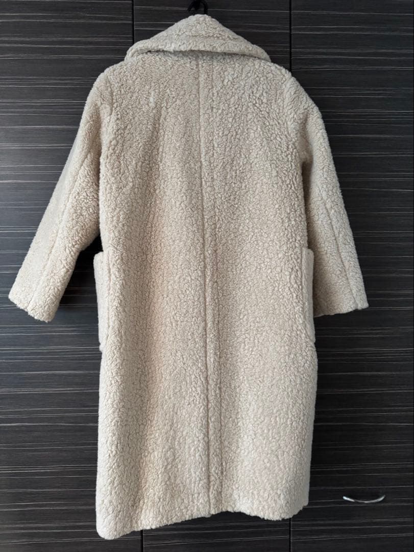 【美品】 ANAYI テディベアコート　ウール　ロングコート