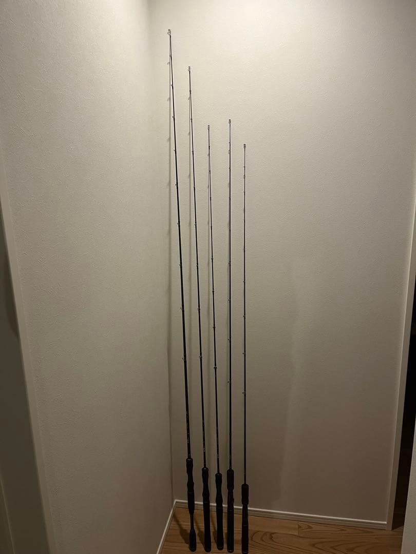 ヒロイズム ロッド5本セット（バウンス、ウィザード、カプリコーン×2、ベクター）