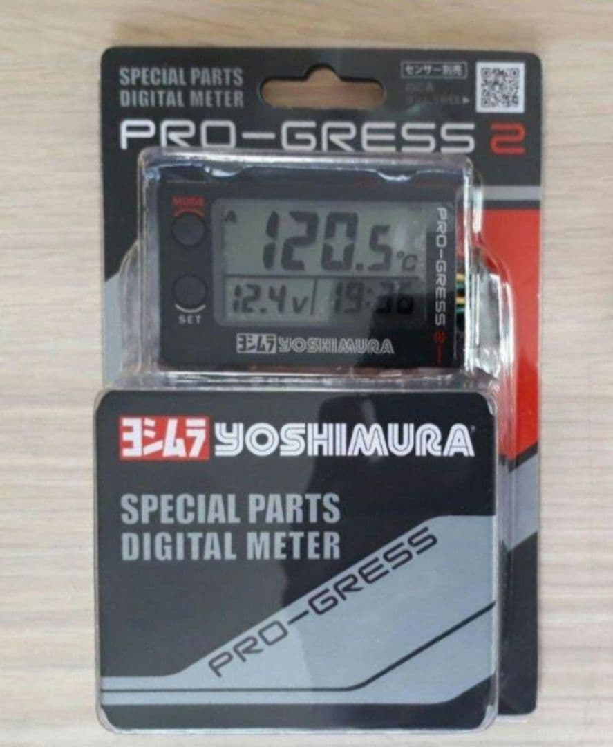 Gタイプ　ヨシムラ　油温計　PRO-GRESS2 マルチテンプメーター　CBX