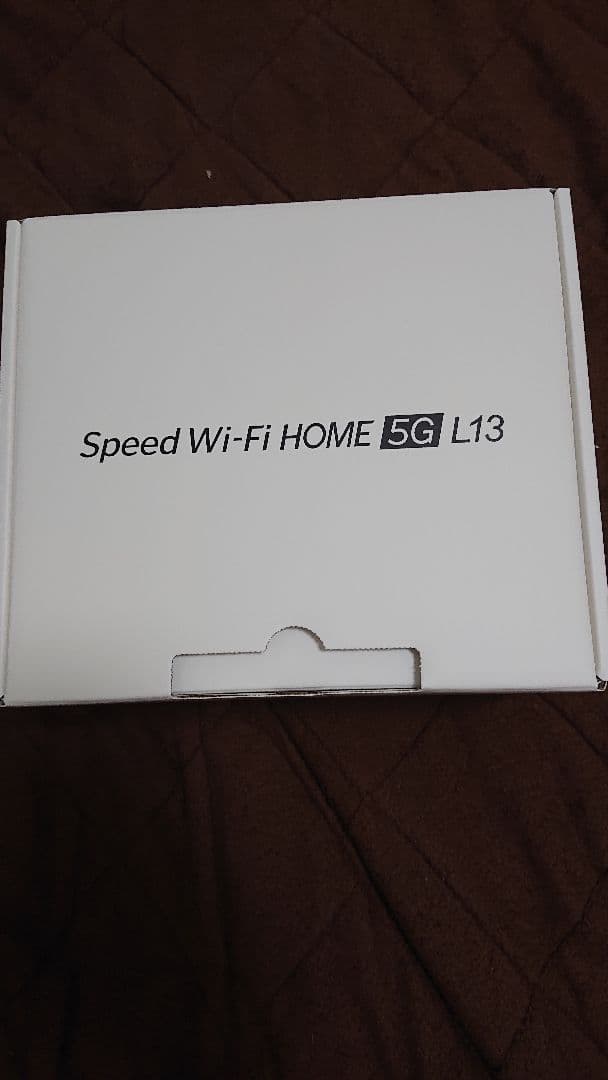 ルーター・ネットワーク機器 Speed Wi-FI  5G L13