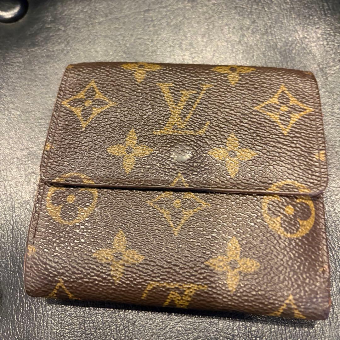 美品　LOUIS VUITTON ルイヴィトン 三つ折り財布 モノグラム