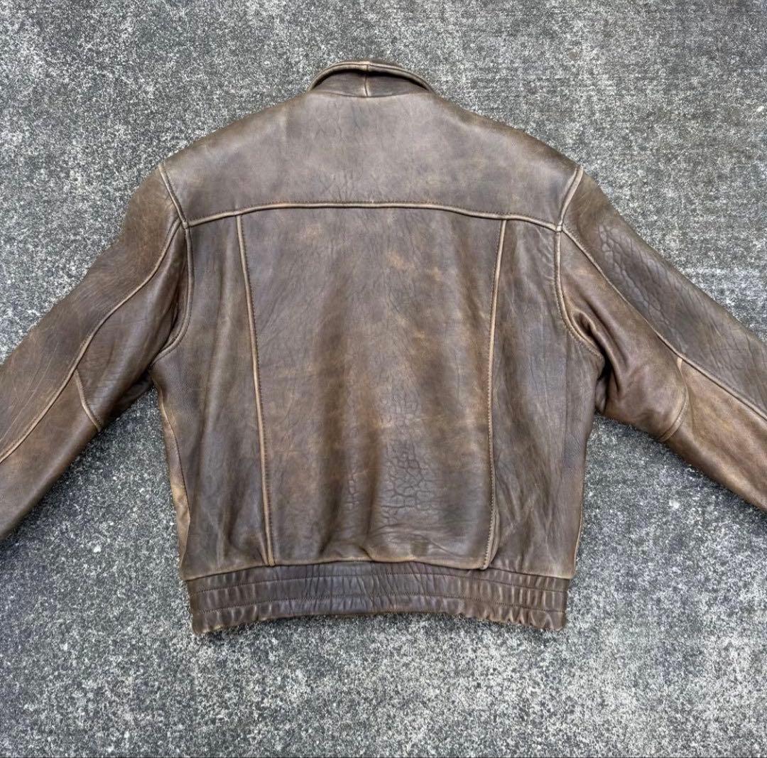 90s 80s URBAN EXPENSE レザージャケット