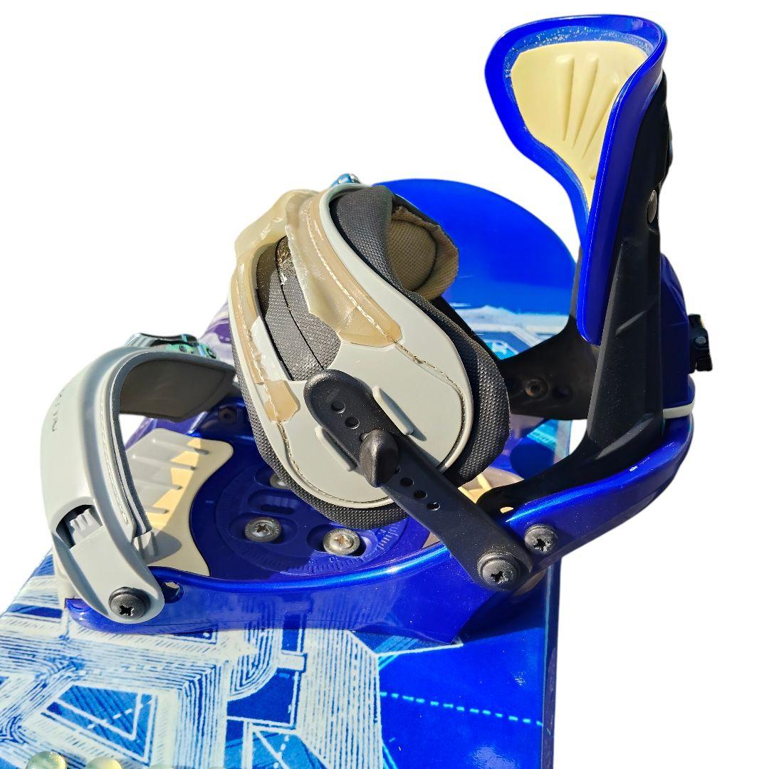 2点セット SALOMON 155cm スノーボード FLUX バイン付