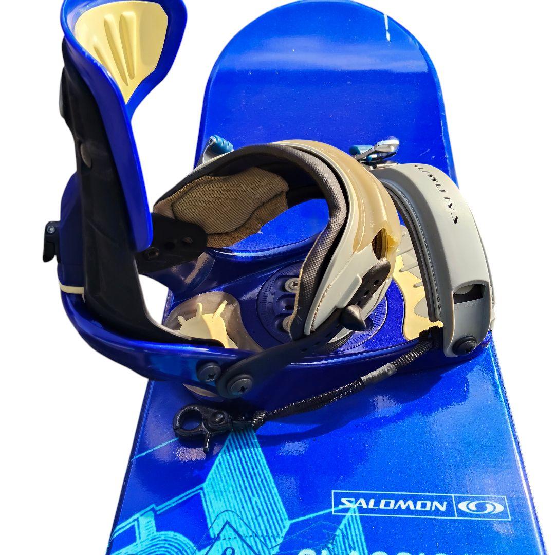 2点セット SALOMON 155cm スノーボード FLUX バイン付