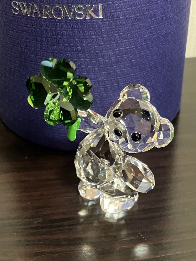 スワロフスキー ラッキーチャーム クマ　Krisベア Lucky Charm