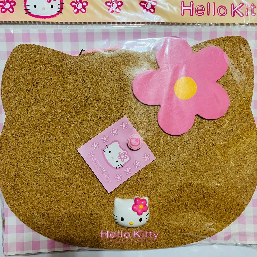 【カオハナキティ】コルクボード フェイス1998年 新品未開封 美品❣️