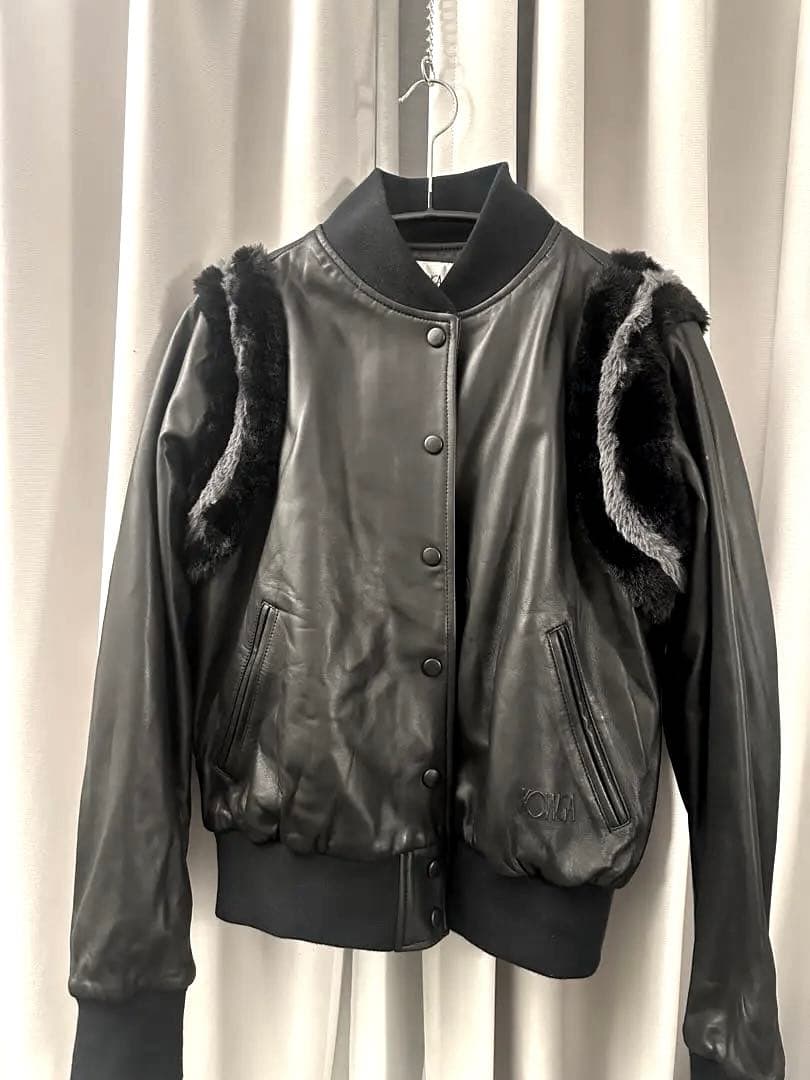【 KOWGA 】2024AW stadium leather jacket