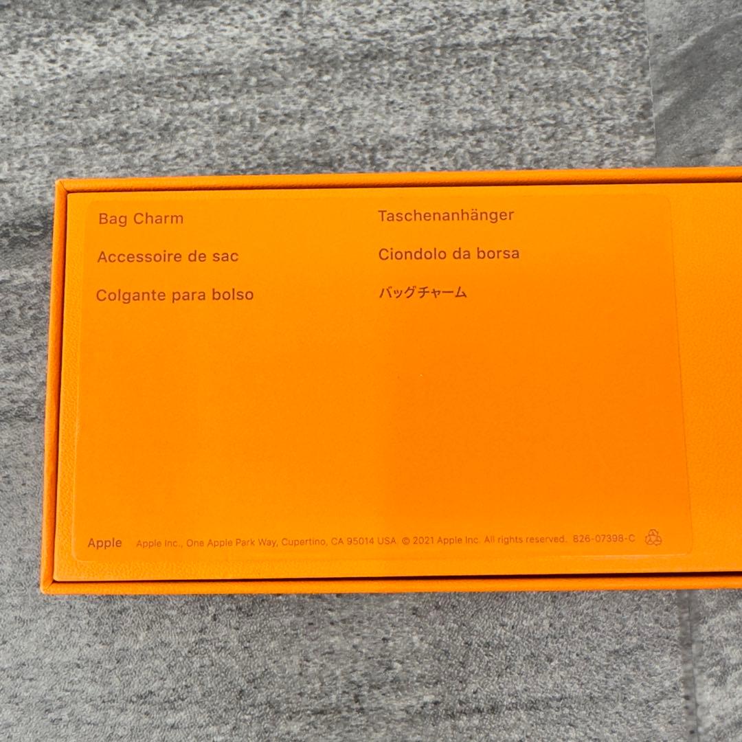 ★鑑定済★美品★Apple★AirTag★Hermès★レザーキーリング★