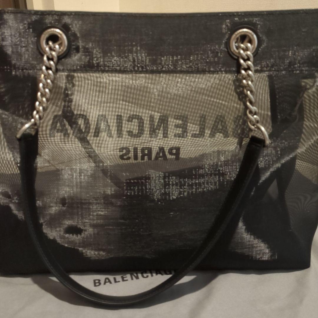 BALENCIAGAバレンシアガデューティーフリートートバッグメッシュ