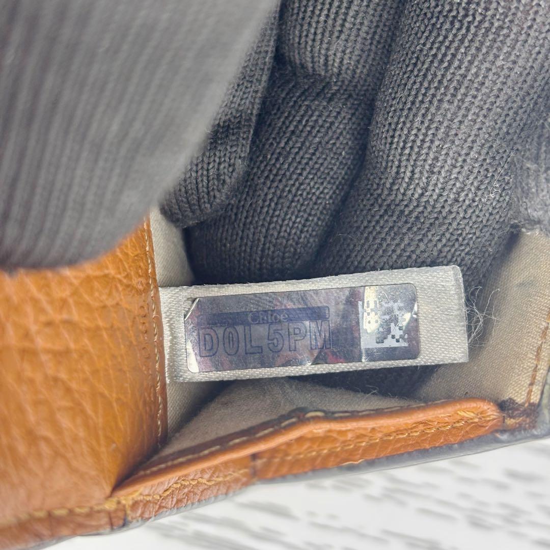 美品　Chloe クロエ　財布　三つ折り　コンパクトウォレット　S8938