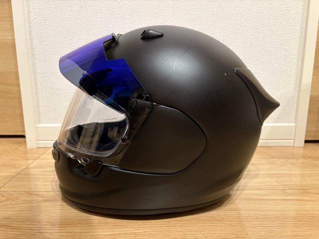 Arai ASTRO GX フルフェイス ヘルメット フラットブラックバイザー付