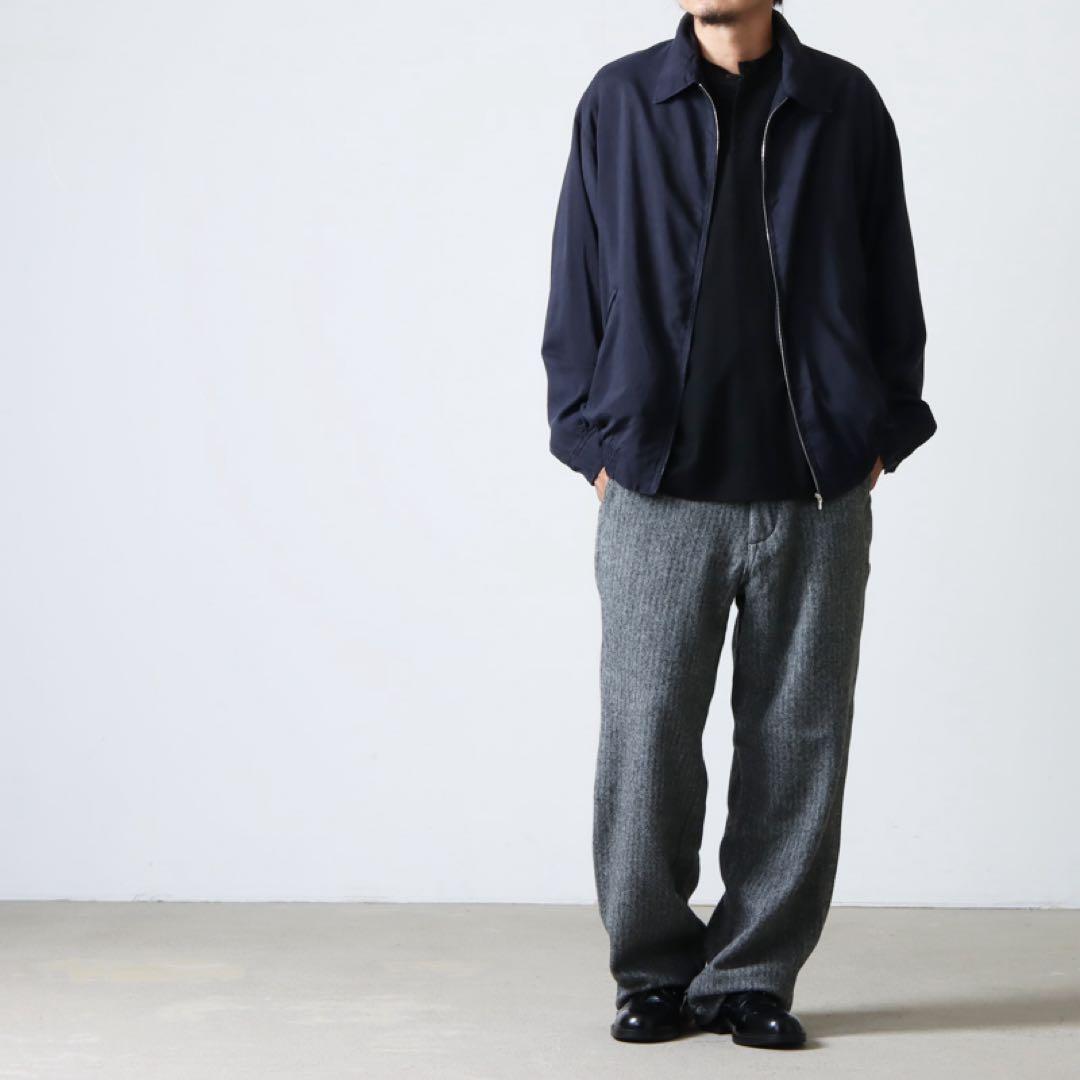 COMOLI シルクスイングトップ 製品染