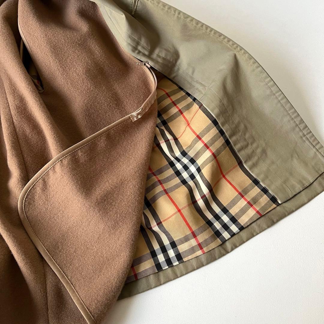 【ヴィンテージ】Burberryトレンチコート ライナー付き イギリス製