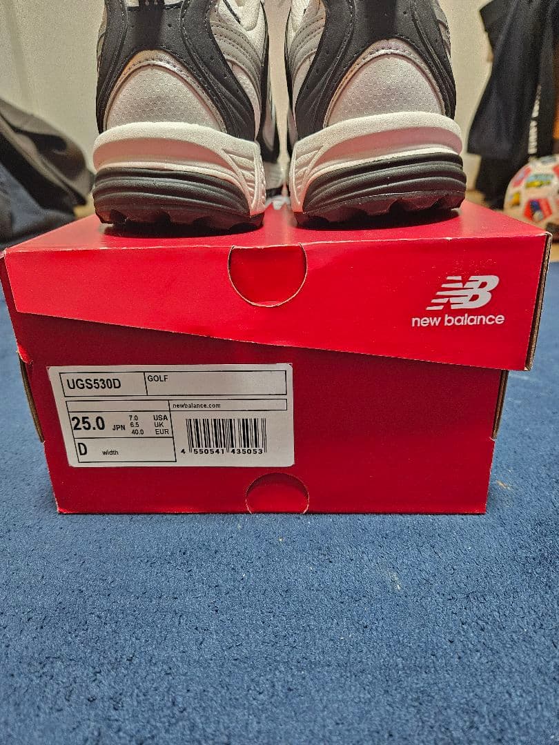 メ*ア様 【美品】ニューバランス newbalance 530 ゴルフシューズ
